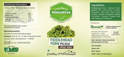Lengda Fiddlehead Fern Pickle