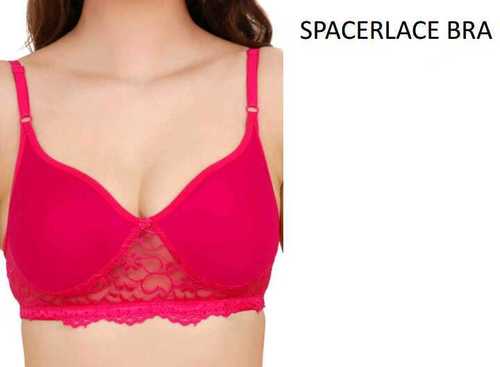 Padded Pink Color Comfortable Bra