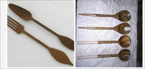 Wooden Spoons And Fork