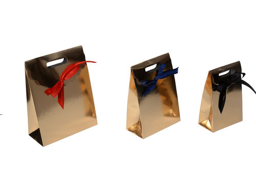 Handmade Golden Favor Boxes