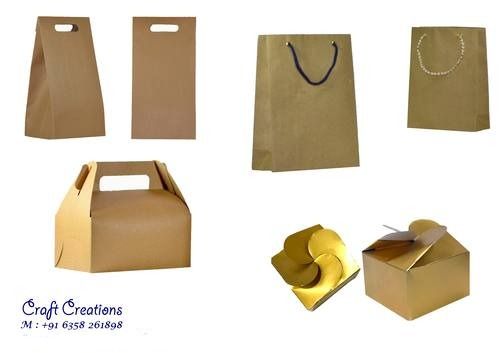 Kraft Paper Bags & Box