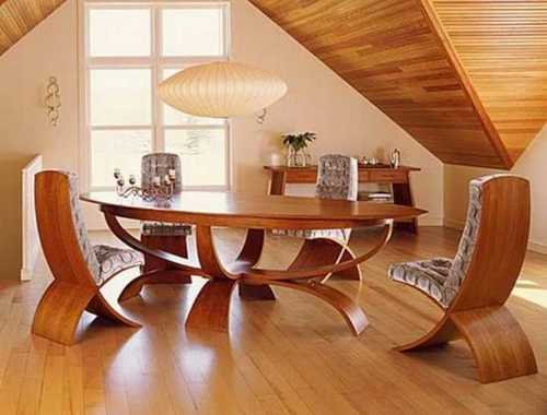 Wooden Table With Fine Finish