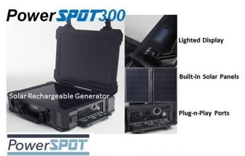 PowerSPOT 300 Solar Rechargeable Generator