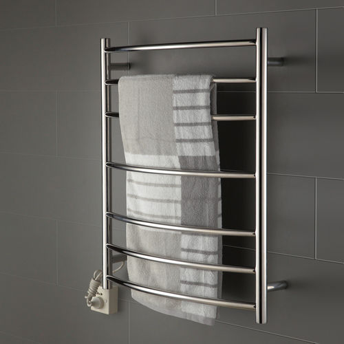 Modern Style Electric Heated Towel Rack (Onda)