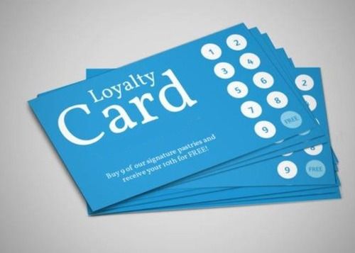 High Grade Loyality Card 