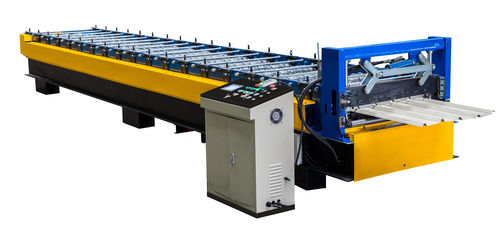 White Roof And Wall Panel Roll Forming Machine