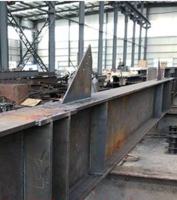 Structural Fabrication Welded Steel H Column