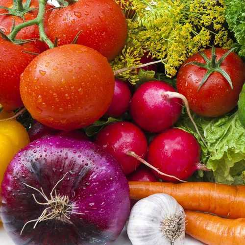 Natural And Healthy Fresh Vegetables