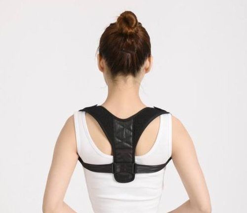 Composite Fabric Elastic Back Support Belt Upper Back Posture