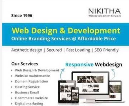 Web Design And Development Service - Mobile Friendly, Responsive Web Design & Development | SEO Optimized, Google AMP Support, Tailored Branding Solutions Since 1996