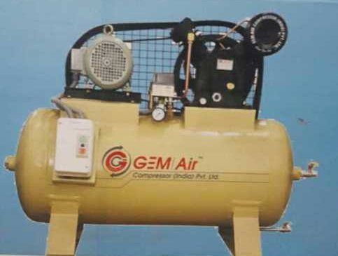 Lubricated Piston Type Industrial Air Compressors