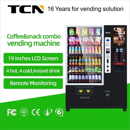 Coffee And Snack Combo Vending Machine