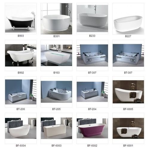 Oval Indoor Whirlpool Bathtub 5 Years Warranty