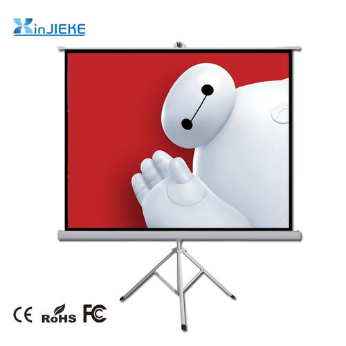 Portable Tripod Projection Projector Screen Use: Business