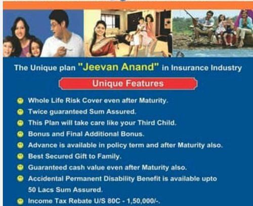 LIC Jeevan Anand Insurance Plan By linga insurance consultants