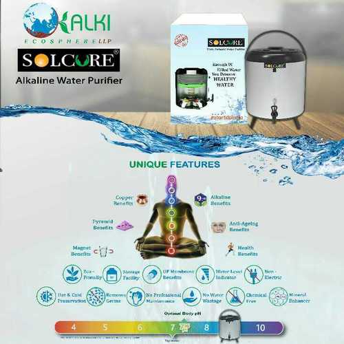 Portable Mineral Water Purifier - Compact & Lightweight Design | Ideal for Travel & Outdoor Use