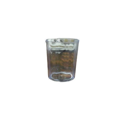 Transparent Plastic Drinking Glass - Shape: Round