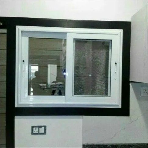 Aluminum With Glass Sliding Window