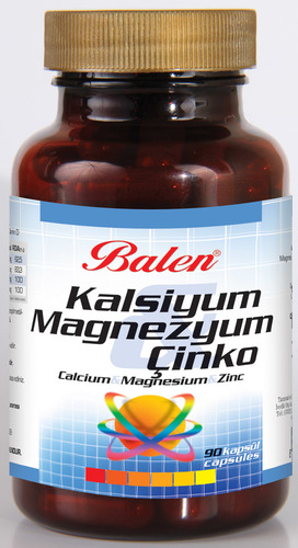 Calcium Magnesium and Zinc Capsule 500 mg