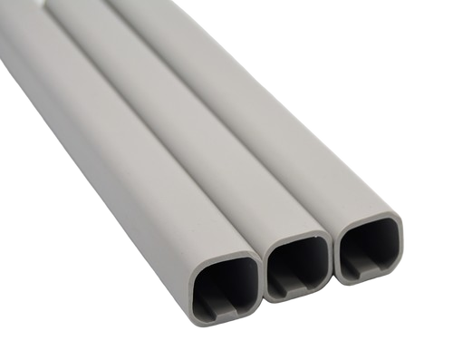 Poultry Drinker Pipe - Plastic 22mm Size, Gray Color | Leak Proof, Automatic Technology, 15ft Length