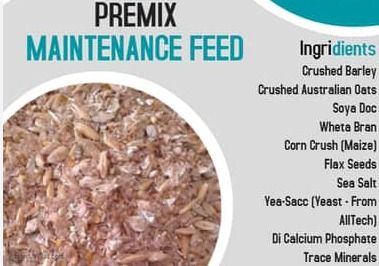 100% Organic Premix Horse Feed