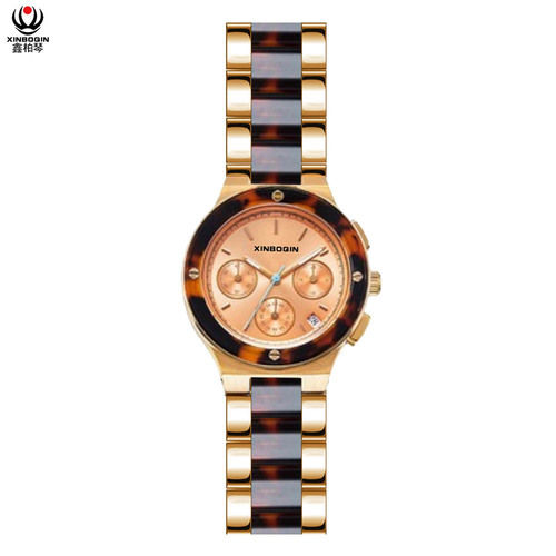 Many Colors Luxury Japan Waterproof Acetate Women Watch