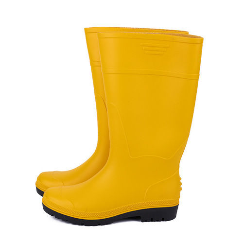 Yellow Industrial Water-Proof Pvc Rain Boots at Best Price in Gaomi ...