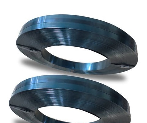 C70, C75S, 65Mn ब्लू स्प्रिंग स्टील स्ट्रिप्स हार्डन एंड टेम्पर