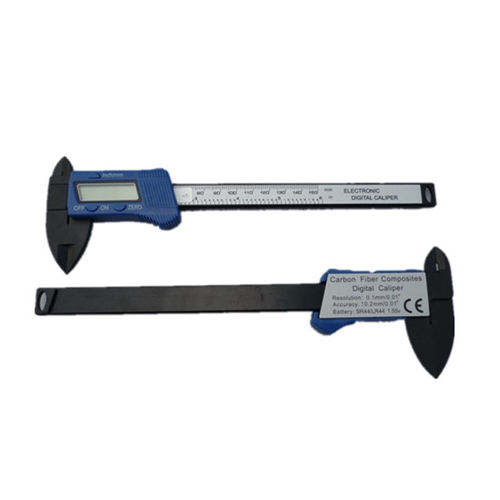 SAFESEED 6 Inch 150mm Carbon Fiber Composite Ruler Electronic Vernier Digital Caliper (0 - 150 mm)