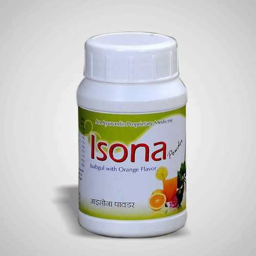 Ayurvedic Isona Powder With Orange Flavor