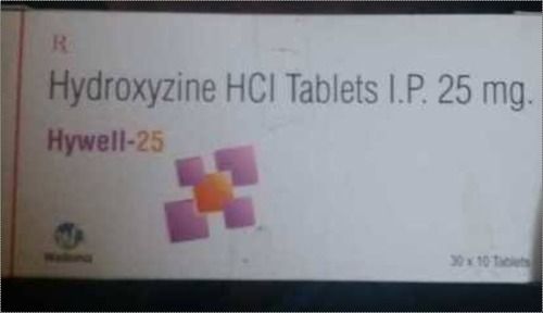 Hydroxyzine Hci Tablets 25 Mg