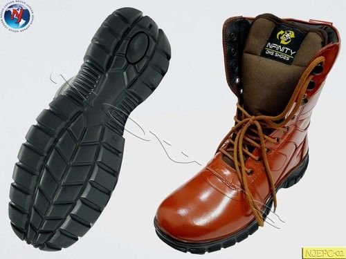 Brown High Quality Para Commando Boots 
