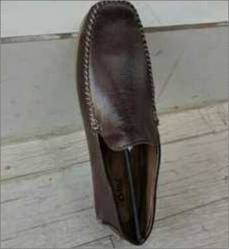 Mens Brown Leather Loafer