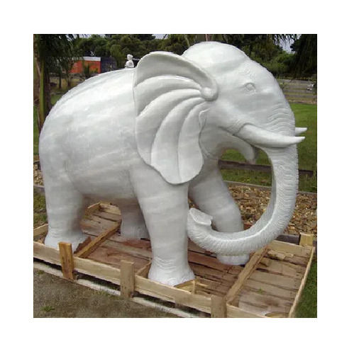 Stone Craft Elephant Sculpture