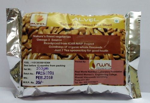ALVEL Salted & Roasted Flax seeds (100 gm)