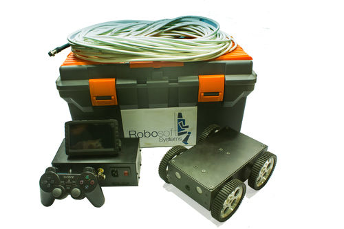 Compact Duct Inspection Robot