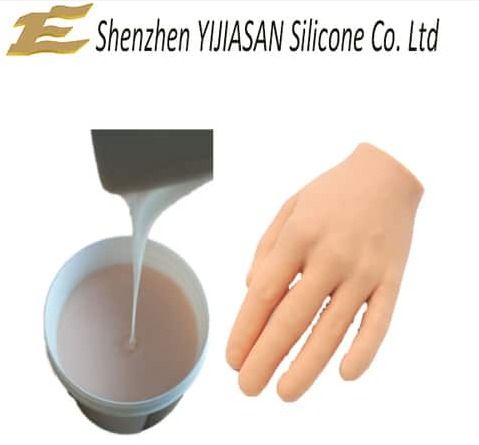 Non-Toxic RTV Liquid Silicone For Artificial Hands Casting