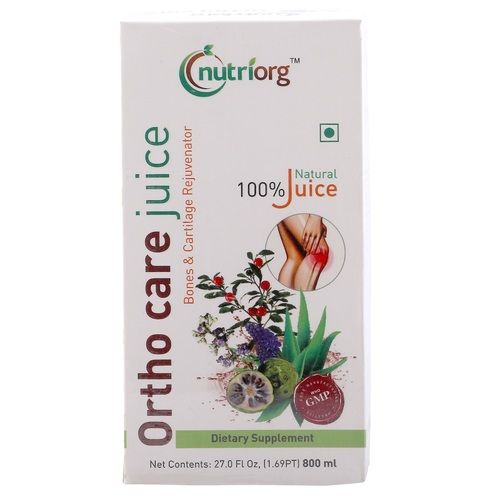 Nutriorg Ortho Care Juice (800 Ml, Natural Flavour)