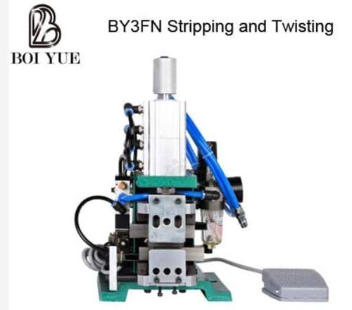 इनर कोर वायर्स केबल्स स्ट्रिपिंग एंड ट्विस्टिंग मशीन