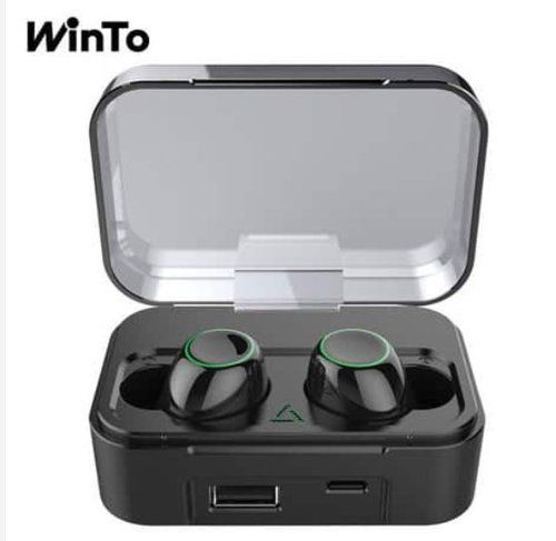 Yellow De01 Ipx7 Waterproof Wireless Earbuds With Breathing Lights