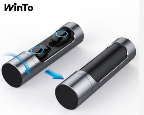 X8 True Wireless Earbuds Bluetooth 5.0 With 360 Rotate Cylinder Charging Case Best Stereo Earphones, Ipx7 Waterproof Bluetooth Version: V5.0