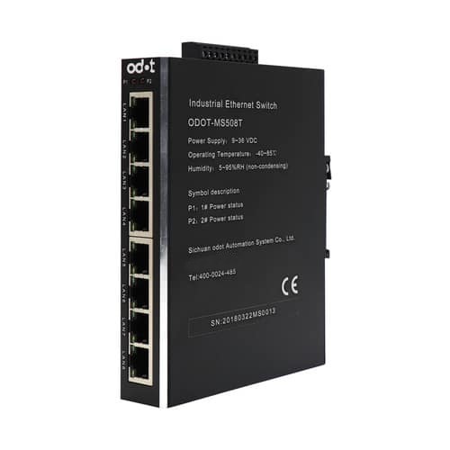 10M / 100M 8 Ports Industrial Ethernet Switch