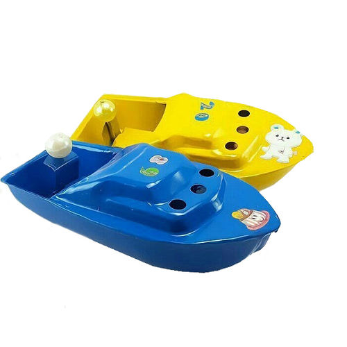 Pop Pop Tin Boat Toys Size: 17Cm