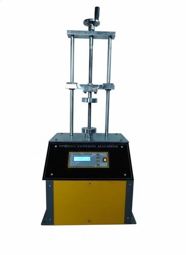 Digital Spring Testing Machine - Capacity 5-200 Kgf, Nabl/npl Calibration Optional, 12-month Warranty, Universal Tension And Compression Testing, 0.01mm Least Count