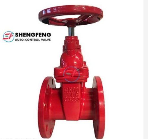 DN80 PN16 GGG50 DIN3352 F4 Hot Water Ductile Iron Gate Valve