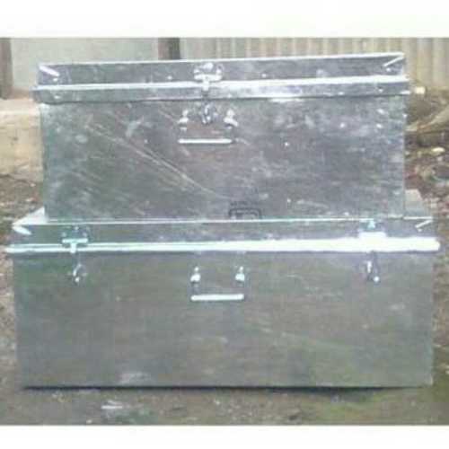Durable Steel Trunk Box