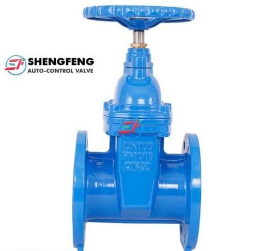 Bs5163 Ductile Iron Resilient Seat Ggg50 Sluice Gate Valve Port Size: Dn40-Dn1000