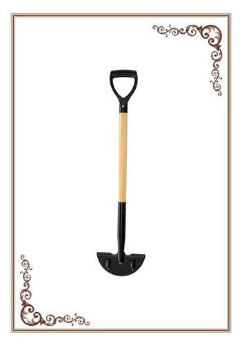 Carbon Steel Dutch Hoe With Wooden Handle Deep Root Weeders