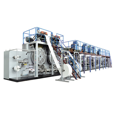 Full Servo Automatic Adult Diaper Machine Capacity: 340 Cubic Meter (M3)