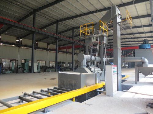 Roller Conveyor Pass Through Type Shot Blasting Machine